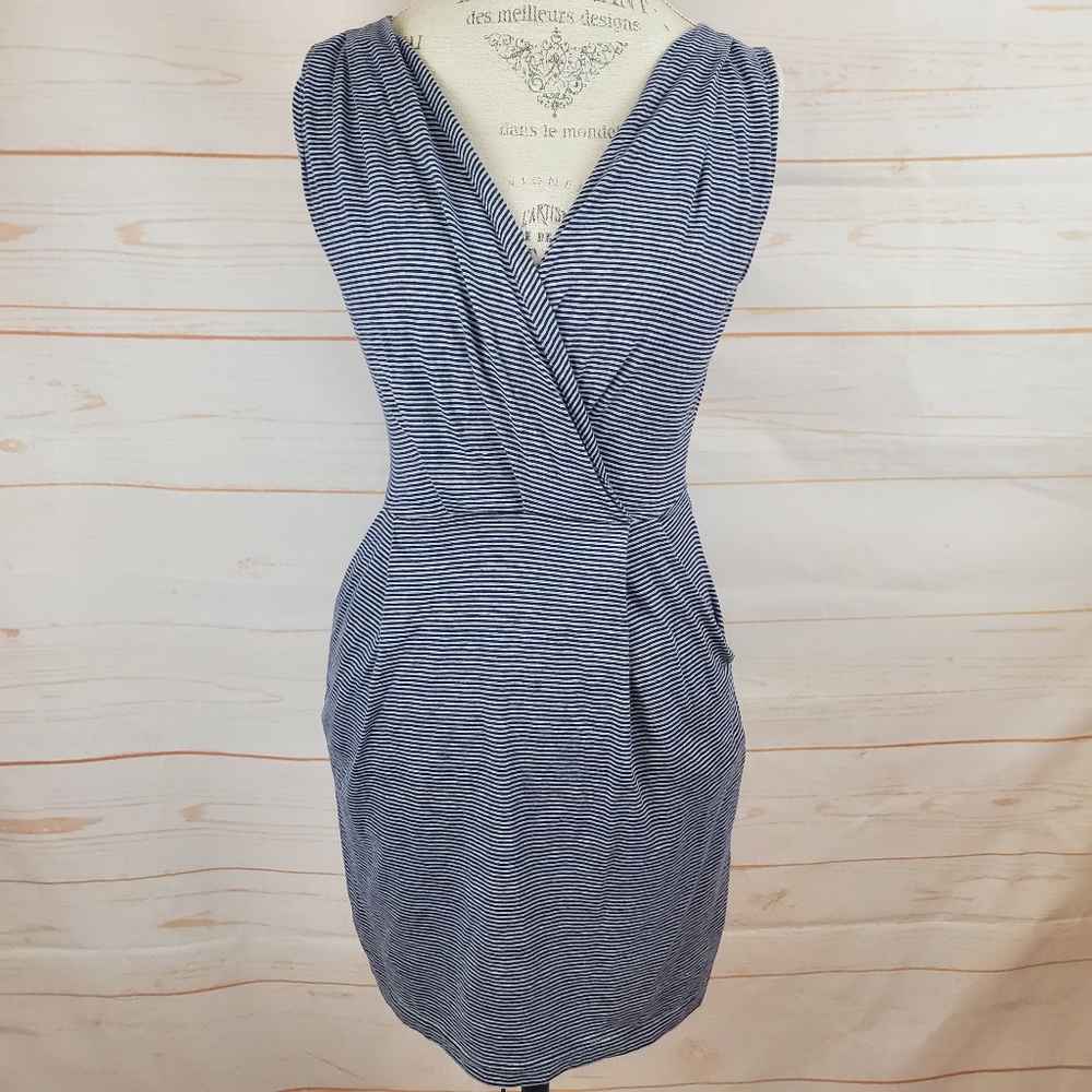 Gap Striped Body Con Dress
